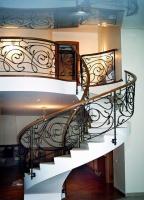 Ограждение винтовой лестницы