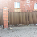 Сварные ворота в Томске от компании Ареан-Сибирь